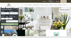 Desktop Screenshot of oriental-residence.com